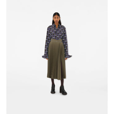 Bus Silk Shirt - Knight IP Pattern