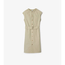 Cotton Blend Dress - Plaster