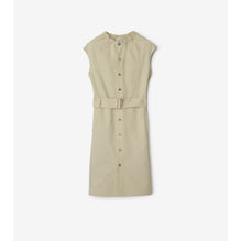 Cotton Blend Dress - Plaster