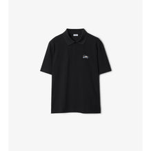 Cotton Polo Shirt - Black