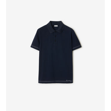 Cotton Polo Shirt - Storm