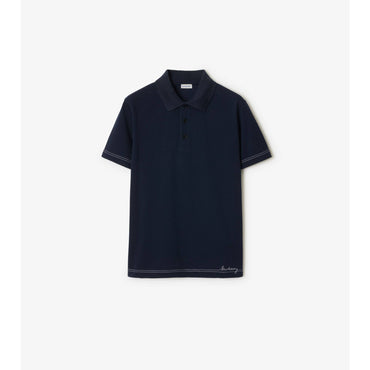 Cotton Polo Shirt - Storm