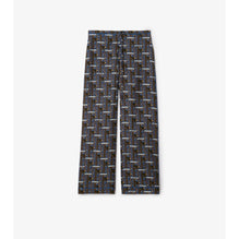 Bus Silk Pyjama Trousers - Knight IP Pattern