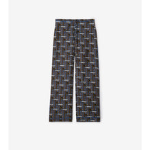 Bus Silk Pyjama Trousers - Knight IP Pattern