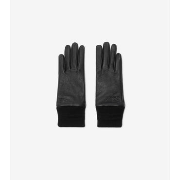 Leather Gloves - Black