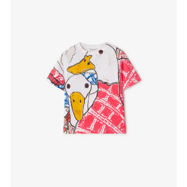 Goose Cotton T-shirt - White