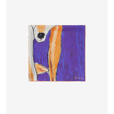 Fox Silk Scarf - Ribbon