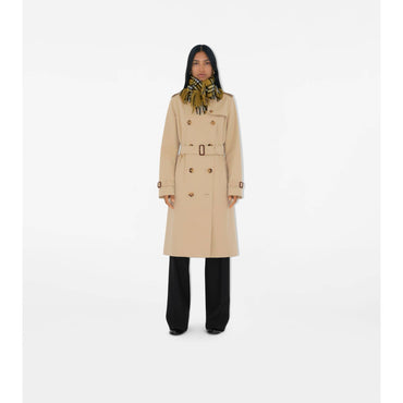Check Cashmere Happy Scarf - Oxide
