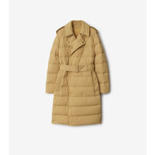 Mid-length Nylon Puffer Coat - Flax/Sand IP Check