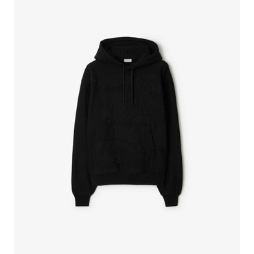 EKD Cotton Blend Hoodie - Black