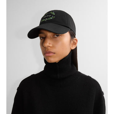Thistle Logo Cotton Blend Baseball Cap - Coal