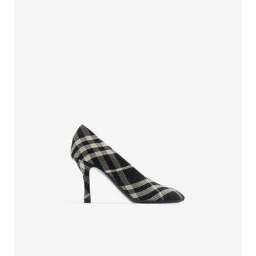 Check Baby High Pumps - Black/Calico IP Check