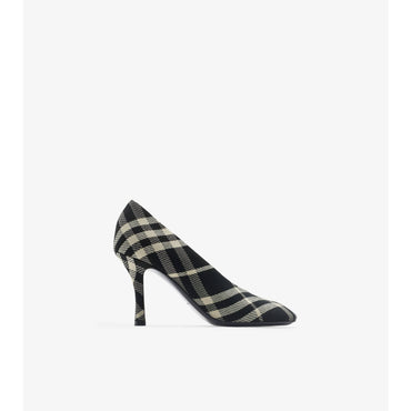 Check Baby High Pumps - Black/Calico IP Check