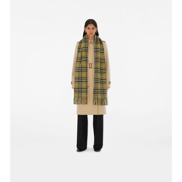 Check Cashmere Scarf - Acre