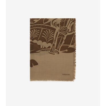 EKD Wool Scarf - Maple