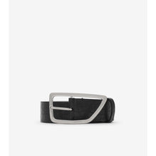Leather Shield Belt - Slate