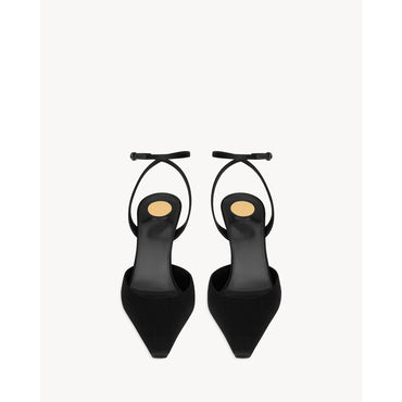 AIMEE 75 PUM RASO REG/CR L - NERO/NERO