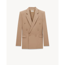 VESTE 90'S FLUIDE WW CREPE MOU - CAPPUCCINO