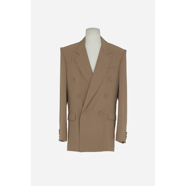 VESTE 90'S FLUIDE WW CREPE MOU - CAPPUCCINO