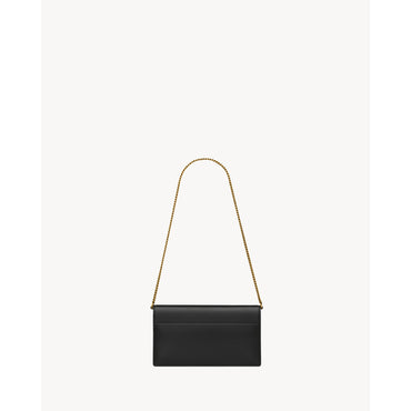 YSL BO SUNSET POCHET ULTRACALF - NERO/GOLD