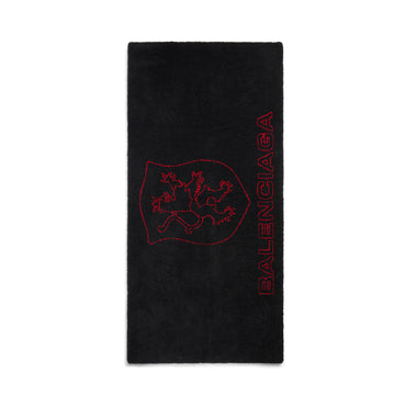 Padded Stola - Black/Red