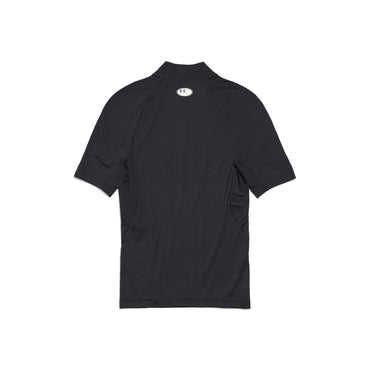 Under Armour Mock Neck Short Sleeve T-Shirt - Black