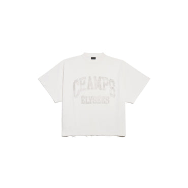 Short Sleevecropped T-Shirt - Off White
