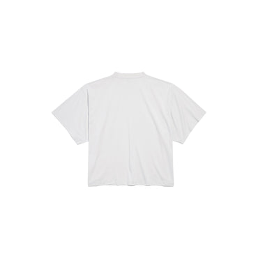 S/S Cropped T-Shirt - Dirty White