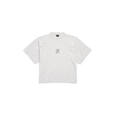 S/S Cropped T-Shirt - Dirty White