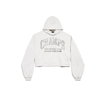 Cropped Hoodie - Off White