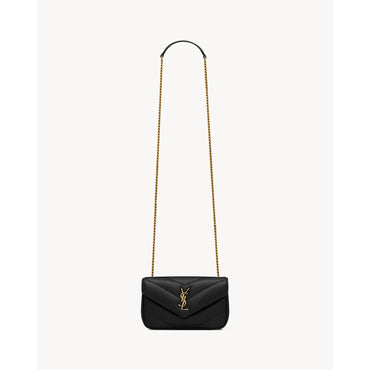 YSL PW MINI LOU LOU 7_DAYTONA - NERO/GOLD