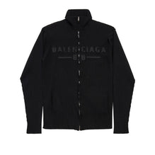 Zip Up Cardigan - Black
