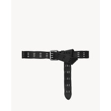 YSL CINTURA D_AGED VEG. ROMANC - NERO/SILVER