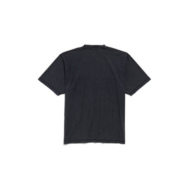 Inside Out Medium Fit T-Shirt - Faded Washed Black