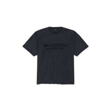 Inside Out Medium Fit T-Shirt - Faded Washed Black