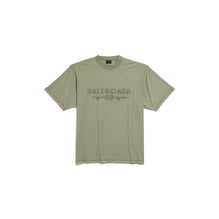 Inside Out Medium Fit T-Shirt - Army Green