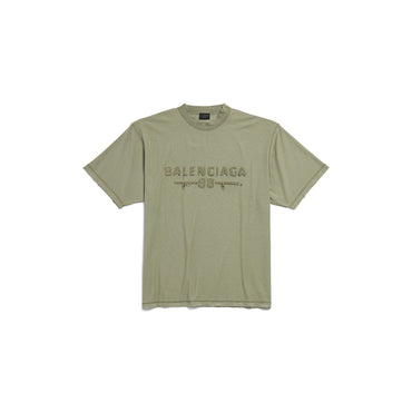 Inside Out Medium Fit T-Shirt - Army Green