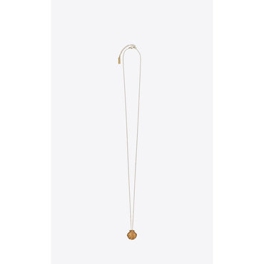 Shell Charm Necklace - Or Ambre