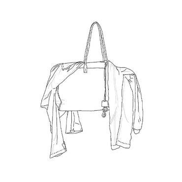 Subway Tote Trench Bag - Dk Heat Grey/El Grey