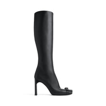 Bel Air Boot H100 Classic Lea - Black/Silver - Women
