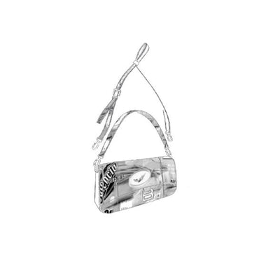 Hourglass Sling Bag S - Pink