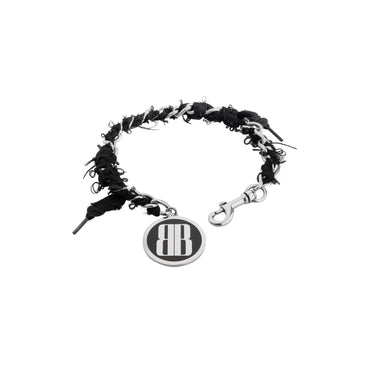Nano Lace Choker - Ant Silv/Silv/Black
