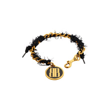 Nano Lace Choker - Ant Gold/Gold/Black