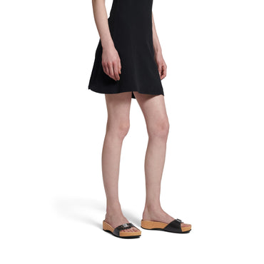 Scholl Sandal Arena Perf. L030 - Black/Silver