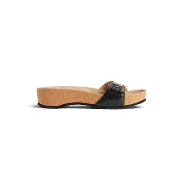 Scholl Sandal Arena Perf. L030 - Black/Silver