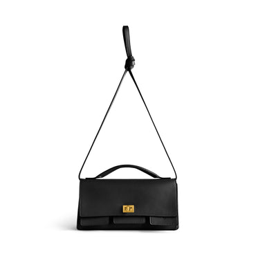 Bel Air Clutch On Strap S - Black