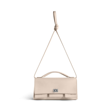 Bel Air Clutch On Strap S - Almond
