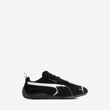 Speedcat Suede Balenciaga/W - Black / White