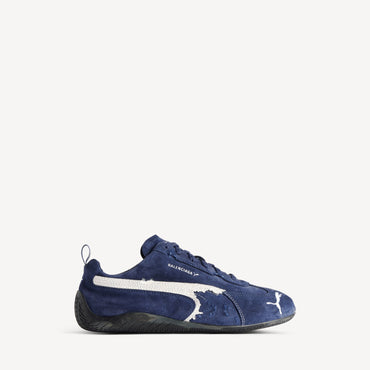 Speedcat Suede Balenciaga/W - Navy / White / Black