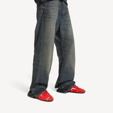 Speedcat Suede Balenciaga/W - Red / White / Black